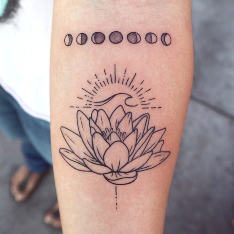 26 Lotus Flower Tattoo Designs and Meanings Peaceful Hacks