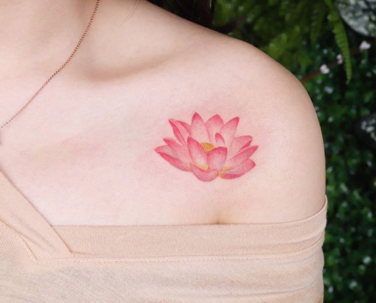 26 Lotus Flower Tattoo Designs And Meanings - Peaceful Hacks